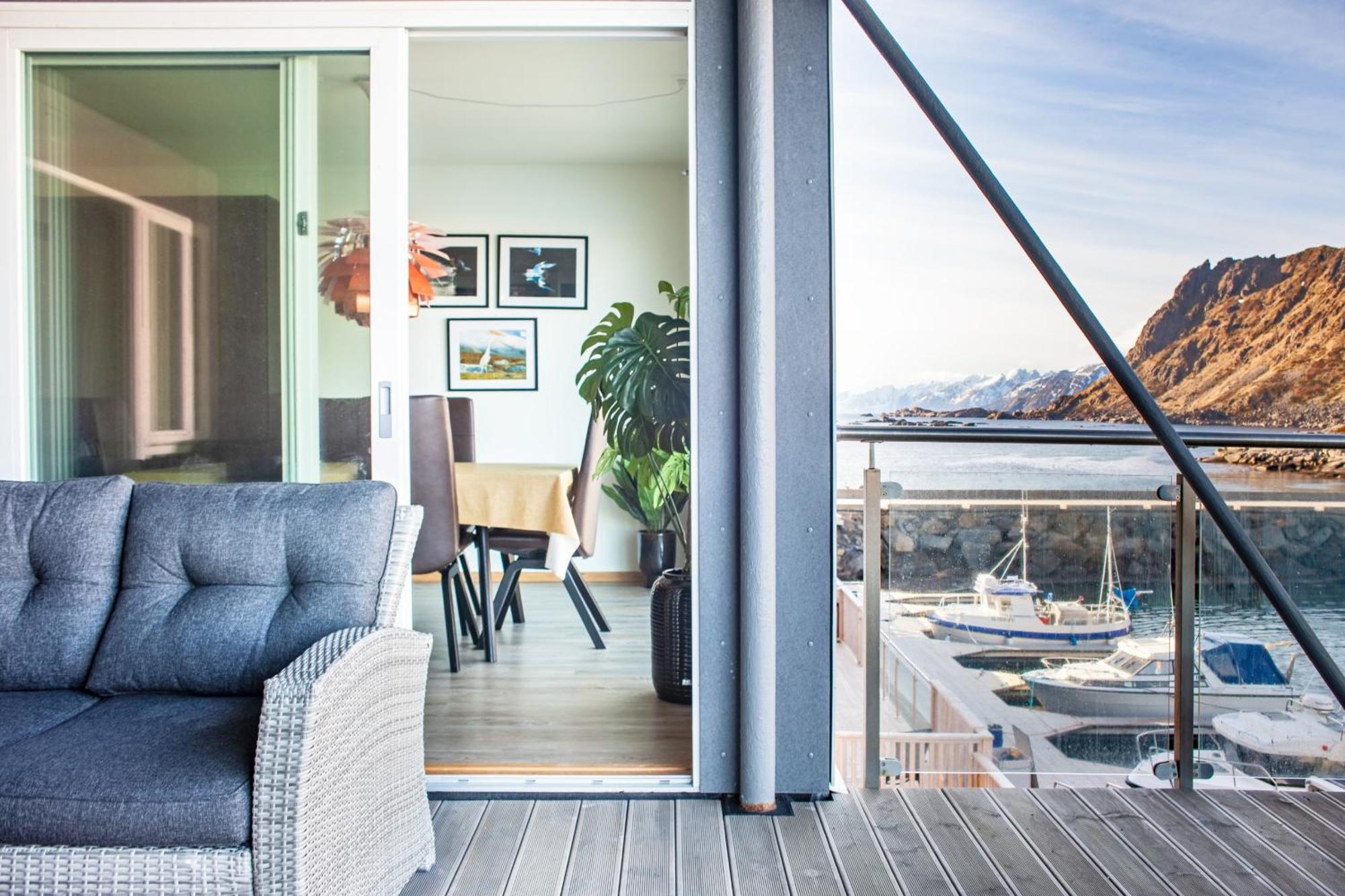 Gjermesoy Luxury Apartment Ballstad Exterior foto